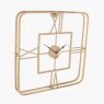 Square Metal Wall Clock