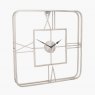 Square Metal Wall Clock