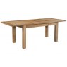 Budleigh Light Oak Dining Table With 2 Extensions