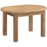 Budleigh Light Oak D-End Extending Table