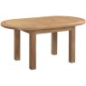 Budleigh Light Oak D-End Extending Table