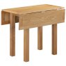 Budleigh Light Oak Square Drop Leaf Table