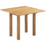 Budleigh Light Oak Square Drop Leaf Table