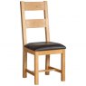 Budleigh Light Oak Ladder Back Dining Chair