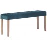 Budleigh Medium Velvet Dining Bench (104cm)