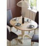 Budleigh Painted Round Extending Pedestal Dining Table