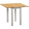Budleigh Painted Square Leaf Dining Table