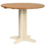 Budleigh Painted Round Drop Leaf Dining Table