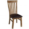 Budleigh Rustic Slatted Back Toulouse Dining Chair