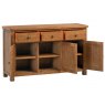 Budleigh Rustic 3 Door Sideboard