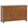 Budleigh Rustic 3 Door Sideboard