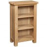 Budleigh Light Oak Small Bookcase