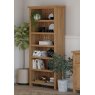 Budleigh Light Oak 6' Bookcase