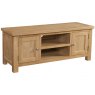 Budleigh Light Oak Large TV Unit