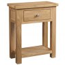 Budleigh Light Oak Small Console Table Budleigh Light Oak Small Console Table