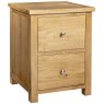 Budleigh Light Oak Filing Cabinet