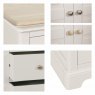 Braunton 3 Drawer Bedside Chest