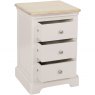 Braunton 3 Drawer Bedside Chest