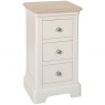 Braunton 3 Drawer Compact Bedside Chest