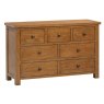 Budleigh Rustic 3 Over 4 Drawer Chest