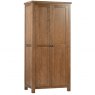 Budleigh Rustic Double Wardrobe