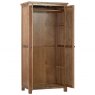 Budleigh Rustic Double Wardrobe