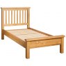 Budleigh Light Oak Bedframe
