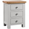 Budleigh Painted 3 Drawer Bedside Chest Budleigh Painted 3 Drawer Bedside Chest