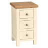 Budleigh Painted Compact 3 Drawer Bedside