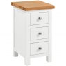Budleigh Painted Compact 3 Drawer Bedside