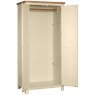 Budleigh Painted Double Hanging Wardrobe
