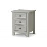 Lazzaro 3 Drawer Bedside