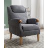 Haven Fireside Chair In Grey