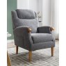 Haven Fireside Chair In Blue