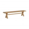 Harcourt Cross Leg Dining Bench