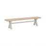 Harcourt Cross Leg Dining Bench