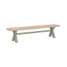 Harcourt Cross Leg Dining Bench