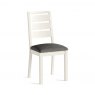 Compton Dining Chair In Grey Boucle