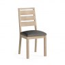 Compton Dining Chair In Grey Boucle