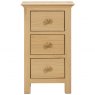 Sandford 3 Drawer Bedside