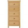 Sandford 5 Drawer Tall Chest