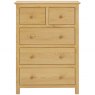 Sandford 2 Over 3 Drawer Chest