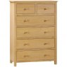 Sandford 2 Over 4 Drawer Chest