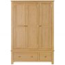 Sandford Triple Robe With 2 Drawers