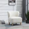 Kinsley Accent Chair In White
