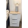 Nevada 3 Drawer Bedside Chest Nevada 3 Drawer Bedside Chest