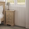 Braunton Oak 3 Drawer Bedside