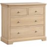 Braunton Oak 2 + 2 Drawer Chest