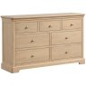 Braunton Oak 3 Over 4 Drawer Chest