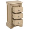 Braunton Oak 3 Drawer Compact Bedside